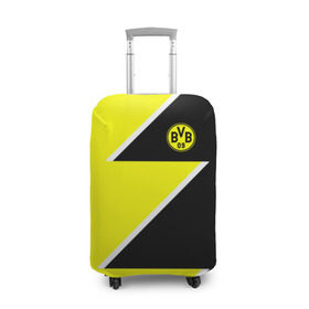 Чехол для чемодана 3D с принтом Borussia Dortmund 2018 Storm , 86% полиэфир, 14% спандекс | двустороннее нанесение принта, прорези для ручек и колес | боруссия | дортмунд