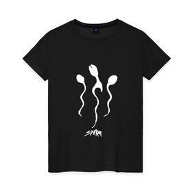 Женская футболка хлопок с принтом OOMPH! Sperm , 100% хлопок | прямой крой, круглый вырез горловины, длина до линии бедер, слегка спущенное плечо | andreas crap | defekt | dero goi | des wahnsinns fette beut | ego | glaubeliebetod | monster | oomph | plastik | robert flux | sperm | unrein | wahrheit oder pflicht | wunschkind