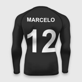 Мужской рашгард 3D с принтом Marcelo ,  |  | fc | football | lfp | marcelo | new | real madrid | испания | мадрид | марсело | новая | реал мадрид | форма | футбол | футбольный клуб