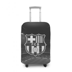 Чехол для чемодана 3D с принтом Барселона , 86% полиэфир, 14% спандекс | двустороннее нанесение принта, прорези для ручек и колес | барселона