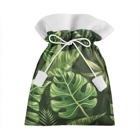 Подарочный 3D мешок с принтом Доисторический лес , 100% полиэстер | Размер: 29*39 см | vppdgryphon | арт | краска | лес | папоротник | прикольные | тропики | цветные | цветок | цветы
