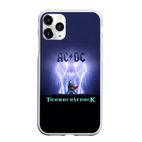 Чехол для iPhone 11 Pro Max матовый с принтом AC DC Тор молнии , Силикон |  | ac dc | acdc | ангус янг | блюз рок | группа | крис слэйд | рок | рок н ролл | стиви янг | хард рок | эксл роуз