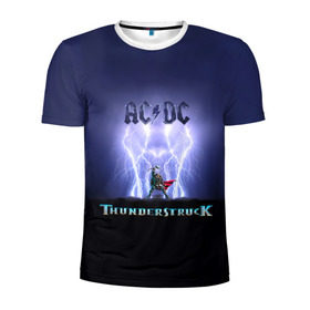 Мужская футболка 3D спортивная с принтом AC DC Тор молнии , 100% полиэстер с улучшенными характеристиками | приталенный силуэт, круглая горловина, широкие плечи, сужается к линии бедра | Тематика изображения на принте: ac dc | acdc | ангус янг | блюз рок | группа | крис слэйд | рок | рок н ролл | стиви янг | хард рок | эксл роуз