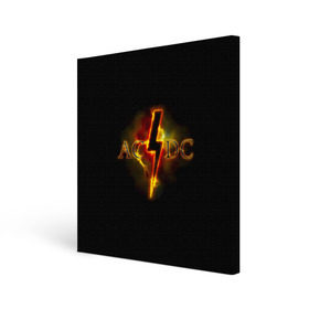 Холст квадратный с принтом AC/DC огонь , 100% ПВХ |  | ac dc | acdc | ангус янг | блюз рок | крис слэйд | надпись | рок группа | рок н ролл | стиви янг | хард рок | эксл роуз