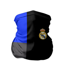 Бандана-труба 3D с принтом Real Madrid 2018 Black Version , 100% полиэстер, ткань с особыми свойствами — Activecool | плотность 150‒180 г/м2; хорошо тянется, но сохраняет форму | emirates | fc | real madrid | клуб | мяч | реал мадрид