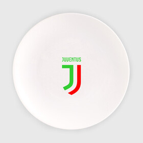 Тарелка с принтом Ювентус , фарфор | диаметр - 210 мм
диаметр для нанесения принта - 120 мм | juventus football club