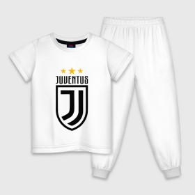 Детская пижама хлопок с принтом Juventus Football Club , 100% хлопок |  брюки и футболка прямого кроя, без карманов, на брюках мягкая резинка на поясе и по низу штанин
 | juventus football club