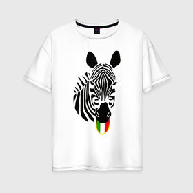 Женская футболка хлопок Oversize с принтом Juventus Football Club , 100% хлопок | свободный крой, круглый ворот, спущенный рукав, длина до линии бедер
 | juventus football club