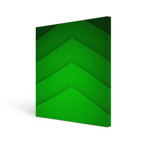 Холст квадратный с принтом Зеленые полосы , 100% ПВХ |  | Тематика изображения на принте: абстракция | геометрия | зеленый | модные.мода | пирамиды | полосы.линии | тренды | треугольники | узоры