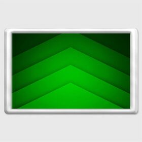 Магнит 45*70 с принтом Зеленые полосы , Пластик | Размер: 78*52 мм; Размер печати: 70*45 | абстракция | геометрия | зеленый | модные.мода | пирамиды | полосы.линии | тренды | треугольники | узоры