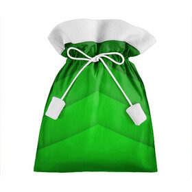 Подарочный 3D мешок с принтом Зеленые полосы , 100% полиэстер | Размер: 29*39 см | абстракция | геометрия | зеленый | модные.мода | пирамиды | полосы.линии | тренды | треугольники | узоры