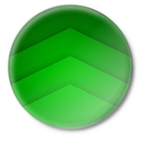 Значок с принтом Зеленые полосы ,  металл | круглая форма, металлическая застежка в виде булавки | абстракция | геометрия | зеленый | модные.мода | пирамиды | полосы.линии | тренды | треугольники | узоры