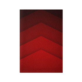 Обложка для паспорта матовая кожа с принтом Красные полосы , натуральная матовая кожа | размер 19,3 х 13,7 см; прозрачные пластиковые крепления | абстракция | геометрия | красный | модные.мода | оттенки | пирамиды | полосы.линии | тренды | треугольники | узоры
