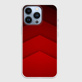 Чехол для iPhone 13 Pro с принтом КРАСНЫЕ ПОЛОСЫ   RED STRIPES ,  |  | Тематика изображения на принте: абстракция | геометрия | красный | модные.мода | оттенки | пирамиды | полосы.линии | тренды | треугольники | узоры