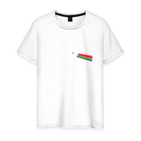 Мужская футболка хлопок с принтом Dark side of the moon , 100% хлопок | прямой крой, круглый вырез горловины, длина до линии бедер, слегка спущенное плечо. | anime | sailor moon | аниме | сейлор мун
