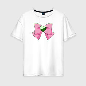 Женская футболка хлопок Oversize с принтом Юпитер , 100% хлопок | свободный крой, круглый ворот, спущенный рукав, длина до линии бедер
 | anime | sailor moon | аниме | сейлор мун
