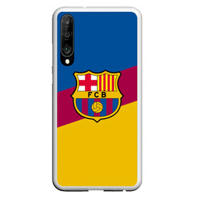 Чехол для Honor P30 с принтом FC Barcelona 2018 Colors , Силикон | Область печати: задняя сторона чехла, без боковых панелей | fc | fc barcelona | fcb | fly emirates | ronaldo | абстракция | барселона | геометрия | зож | клуб | линии | месси | модные | мяч | реал мадрид | спорт | спортивные | тренды | футбол | футбольный клуб | эмблема