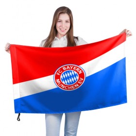 Флаг 3D с принтом FC Bayern 2018 Colors , 100% полиэстер | плотность ткани — 95 г/м2, размер — 67 х 109 см. Принт наносится с одной стороны | bayern | fly fc | бавария | спорт | футбольный клуб