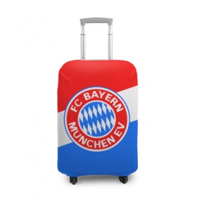 Чехол для чемодана 3D с принтом FC Bayern 2018 Colors , 86% полиэфир, 14% спандекс | двустороннее нанесение принта, прорези для ручек и колес | bayern | fly fc | бавария | спорт | футбольный клуб