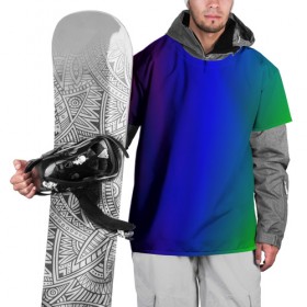 Накидка на куртку 3D с принтом Цветной градиент , 100% полиэстер |  | Тематика изображения на принте: абстракция | градиент | зеленый | модные | розовый | синий | цвет | цветные | яркие