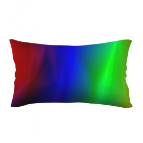 Подушка 3D антистресс с принтом Цветной градиент , наволочка — 100% полиэстер, наполнитель — вспененный полистирол | состоит из подушки и наволочки на молнии | абстракция | градиент | зеленый | модные | розовый | синий | цвет | цветные | яркие