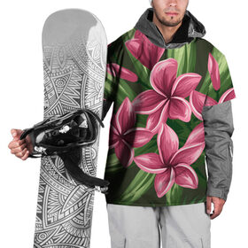 Накидка на куртку 3D с принтом Райский сад , 100% полиэстер |  | 