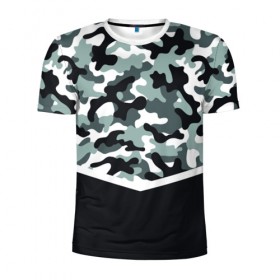Мужская футболка 3D спортивная с принтом Army style , 100% полиэстер с улучшенными характеристиками | приталенный силуэт, круглая горловина, широкие плечи, сужается к линии бедра | army style | армия | военный | камуфляж | милитари | тренд