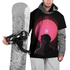 Накидка на куртку 3D с принтом Бегущий по лезвию , 100% полиэстер |  | 2049 | blade runner | cyberpunk | андроид | бегущий по лезвию | кей | киберпанк | репликант | рик декарт