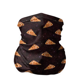 Бандана-труба 3D с принтом Galaxy pizza , 100% полиэстер, ткань с особыми свойствами — Activecool | плотность 150‒180 г/м2; хорошо тянется, но сохраняет форму | cheese | cosmic | food | galaxy | italy | night | pepperoni | pizza | space | spain | stars | галактика | еда | звезды | испания | италия | космический | космос | ночь | пипперони | пицца | сыр