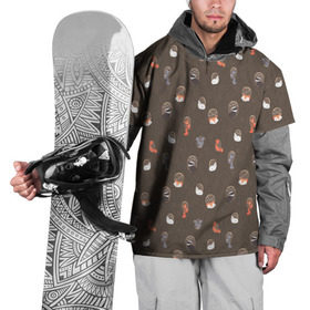 Накидка на куртку 3D с принтом Дупло , 100% полиэстер |  | Тематика изображения на принте: бобер | бобр | волк | делка | делочка | енот | зайка | заяц | лиса | скунс