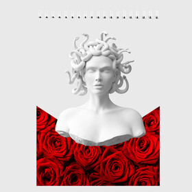 Скетчбук с принтом GIRL SNAKE ROSES РОЗЫ , 100% бумага
 | 48 листов, плотность листов — 100 г/м2, плотность картонной обложки — 250 г/м2. Листы скреплены сверху удобной пружинной спиралью | букет | веты | красный | лепестки | модные | полосы | природа | растения | розочки | розы | сад | тренды | цвет | черный