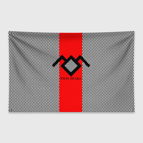 Флаг-баннер с принтом Twin Peaks , 100% полиэстер | размер 67 х 109 см, плотность ткани — 95 г/м2; по краям флага есть четыре люверса для крепления | twin peaks | абстракция | арт | зигзаговые | лого | надпись | полосы | сериал | твин пикс | фильмы