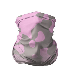 Бандана-труба 3D с принтом Камуфляж пурпурно-розовый Up , 100% полиэстер, ткань с особыми свойствами — Activecool | плотность 150‒180 г/м2; хорошо тянется, но сохраняет форму | 