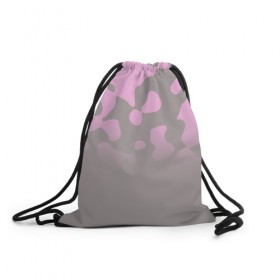 Рюкзак-мешок 3D с принтом Камуфляж пурпурно-розовый Up , 100% полиэстер | плотность ткани — 200 г/м2, размер — 35 х 45 см; лямки — толстые шнурки, застежка на шнуровке, без карманов и подкладки | 