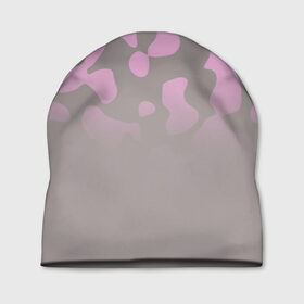 Шапка 3D с принтом Камуфляж пурпурно-розовый Up , 100% полиэстер | универсальный размер, печать по всей поверхности изделия | 