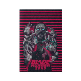 Обложка для паспорта матовая кожа с принтом Blade Runner 2049 , натуральная матовая кожа | размер 19,3 х 13,7 см; прозрачные пластиковые крепления | 2049 | blade runner | bladerunner