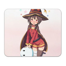 Коврик прямоугольный с принтом Megumin , натуральный каучук | размер 230 х 185 мм; запечатка лицевой стороны | 