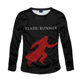 Женский лонгслив 3D с принтом Blade Runner , 100% полиэстер | длинные рукава, круглый вырез горловины, полуприлегающий силуэт | 2049 | blade runner | bladerunner