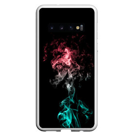 Чехол для Samsung Galaxy S10 с принтом smoke , Силикон | Область печати: задняя сторона чехла, без боковых панелей | Тематика изображения на принте: 