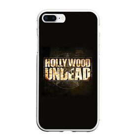 Чехол для iPhone 7Plus/8 Plus матовый с принтом Hollywood Undead звезда , Силикон | Область печати: задняя сторона чехла, без боковых панелей | charlie scene | danny | funny man | hollywood | j dog | johnny 3 tears | undead | альтернативный | андед | голивуд | голливудская | группа | кранккор | метал | нежить | ню | реп | рок | рэп | рэпкор