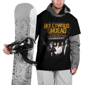 Накидка на куртку 3D с принтом Hollywood Undead Underground , 100% полиэстер |  | charlie scene | danny | funny man | hollywood | j dog | johnny 3 tears | undead | альтернативный | андед | голивуд | голливудская | группа | кранккор | метал | нежить | ню | реп | рок | рэп | рэпкор