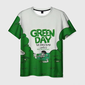 Мужская футболка 3D с принтом Монстр Green Day , 100% полиэфир | прямой крой, круглый вырез горловины, длина до линии бедер | Тематика изображения на принте: american idiot | green day | альтернативный | билли джо армстронг | грин дей | группа | зелёный день | майк дёрнт | музыка | надпись | панк | поп | поппанк | рок | тре кул