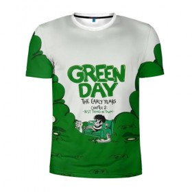 Мужская футболка 3D спортивная с принтом Монстр Green Day , 100% полиэстер с улучшенными характеристиками | приталенный силуэт, круглая горловина, широкие плечи, сужается к линии бедра | american idiot | green day | альтернативный | билли джо армстронг | грин дей | группа | зелёный день | майк дёрнт | музыка | надпись | панк | поп | поппанк | рок | тре кул