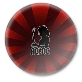 Значок с принтом Солист AC/DC ,  металл | круглая форма, металлическая застежка в виде булавки | ac dc | acdc | австралийская | альбом | ангус янг | блюз рок | гитара | головы | группа | крис слэйд | музыканты | надпись | певцы | рок | рок н ролл | стиви янг | хард рок | эксл роуз