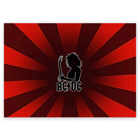 Поздравительная открытка с принтом Солист AC/DC , 100% бумага | плотность бумаги 280 г/м2, матовая, на обратной стороне линовка и место для марки
 | Тематика изображения на принте: ac dc | acdc | австралийская | альбом | ангус янг | блюз рок | гитара | головы | группа | крис слэйд | музыканты | надпись | певцы | рок | рок н ролл | стиви янг | хард рок | эксл роуз