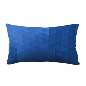 Подушка 3D антистресс с принтом trianse blue , наволочка — 100% полиэстер, наполнитель — вспененный полистирол | состоит из подушки и наволочки на молнии | Тематика изображения на принте: abstraction | абстракция | геометрия | грани | полигоны | сочетания | треугольники