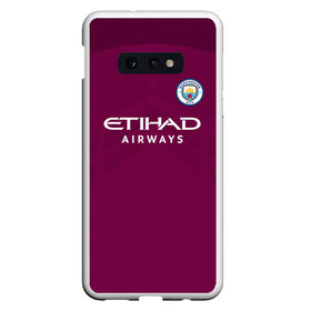 Чехол для Samsung S10E с принтом Манчестер Сити Форма Away 2018 , Силикон | Область печати: задняя сторона чехла, без боковых панелей | citi | city | cyty | manchester | siti | sity | англия | болельщик | горожане | гостевая | манчестер | сити | фанат | футбольная форма