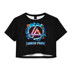 Женская футболка 3D укороченная с принтом Двигатель Linkin Park , 100% полиэстер | круглая горловина, длина футболки до линии талии, рукава с отворотами | bennington | chester | linkin park | альтернативный метал | альтернативный рок | беннингтон | группа | линкин парк | музыкант | ню метал | певец | рок | рэп | рэп рок | честер | электроник рок