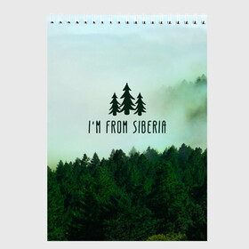 Скетчбук с принтом Сибирь , 100% бумага
 | 48 листов, плотность листов — 100 г/м2, плотность картонной обложки — 250 г/м2. Листы скреплены сверху удобной пружинной спиралью | adventure | forest | greens | hiking | patriotism | pine | russia | siberia | spruce | taiga | travel | trees | trekking | деревья | ель | зелень | лес | патриотизм | приключения | путешествие | россия | сибирь | сосны | тайга | туризм