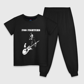 Детская пижама хлопок с принтом Foo Fighters , 100% хлопок |  брюки и футболка прямого кроя, без карманов, на брюках мягкая резинка на поясе и по низу штанин
 | ff | foo fighters | альтернативный | группа | дэйв грол | крис шифлетт | метал | музыка | надпись | нэйт мендел | постгранж | пэт смир | рок | тейлор хокинс | фу файтерс | фф | хард | хардрок